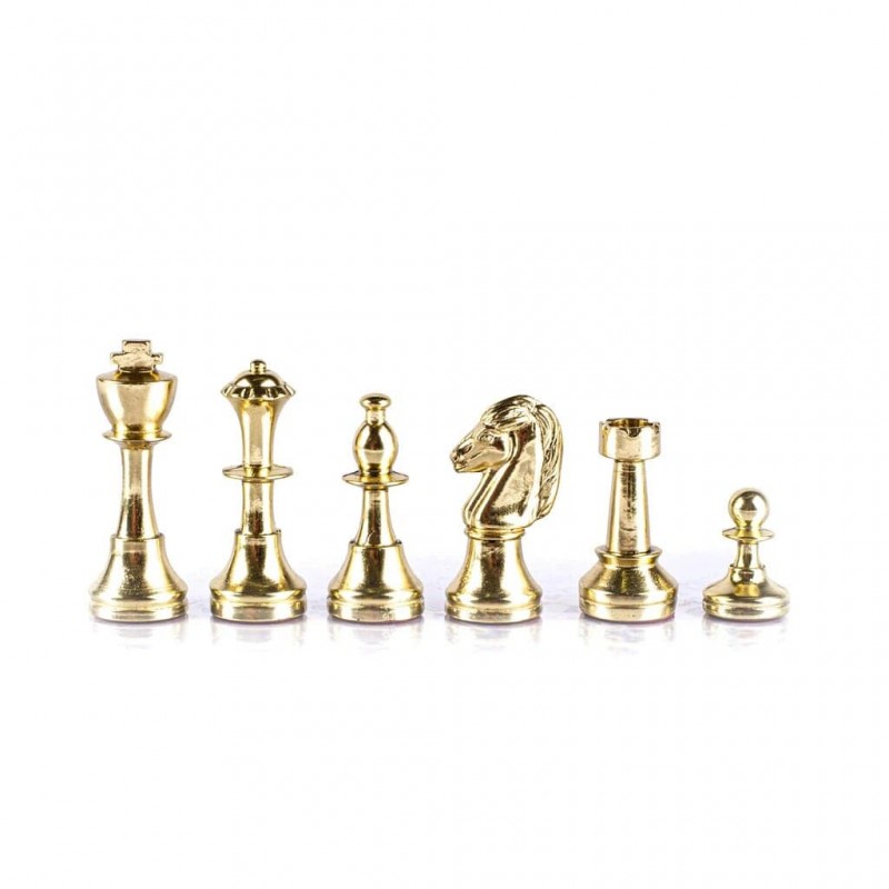 Pièces Manopoulos Classic Metal Staunton Medium Pièces Manopoulos Classic Metal Staunton Medium