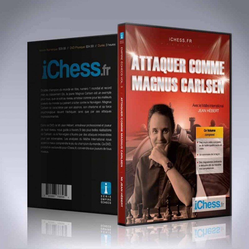 Attaquer comme Magnus Carlsen de Jean Hébert Attaquer comme Magnus Carlsen de Jean Hébert