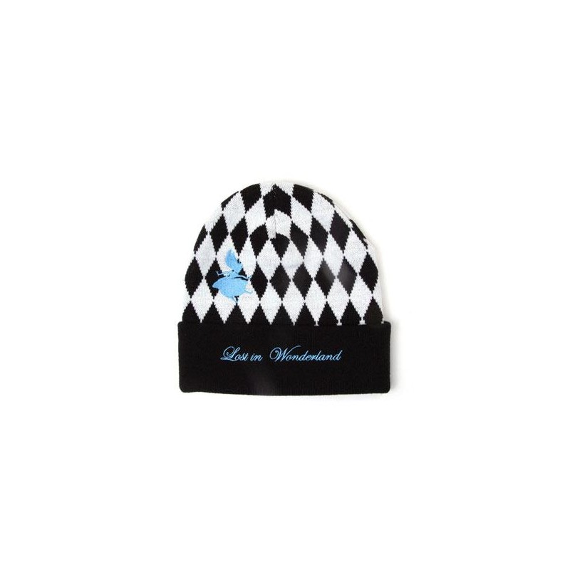 Bonnet damier Alice au pays des Merveilles