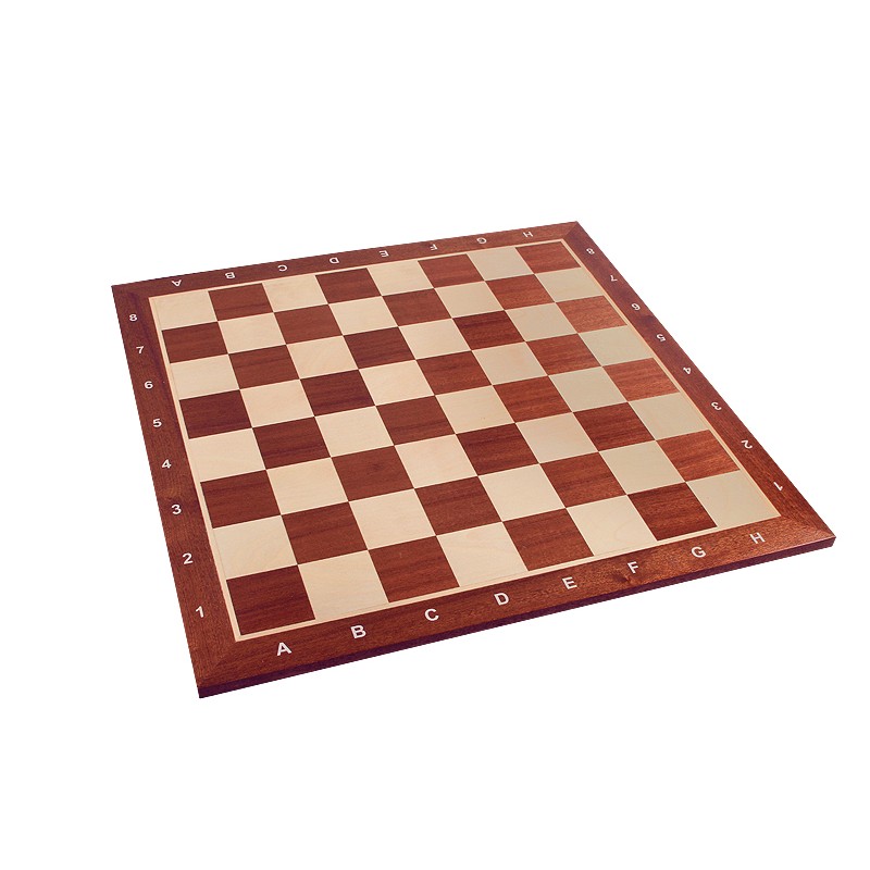 Wooden Chess Set Jeu de Plateau-acajou et maple 16" 