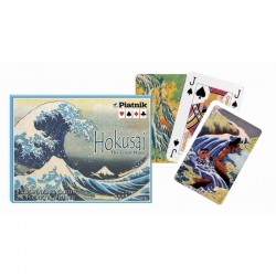 Double jeu de cartes Hokusai