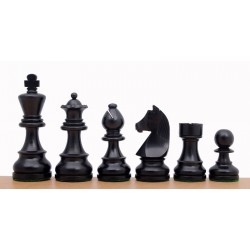 Pièces d'échecs German Knight Ébonisées n°5
