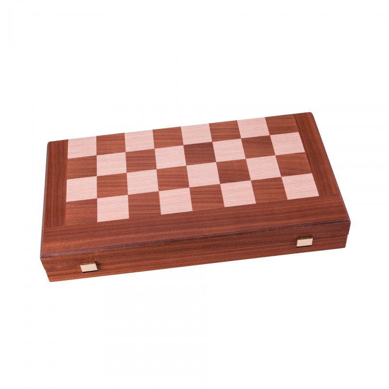 Jeu d'échecs et backgammon Manopoulos 38cm