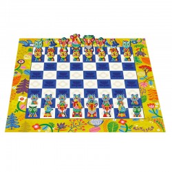 Jeu d'échecs Animaux Helen Dardik