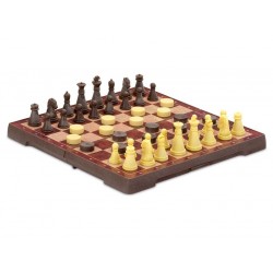 Jeu d'échecs de voyage magnétique 24cm