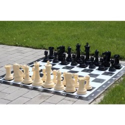 Jeu d'échecs de jardin (Roi...