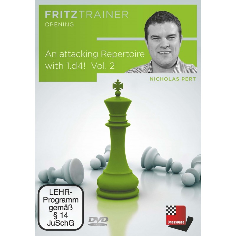 An attacking Repertoire with 1.d4 vol.2 de Nicholas Pert